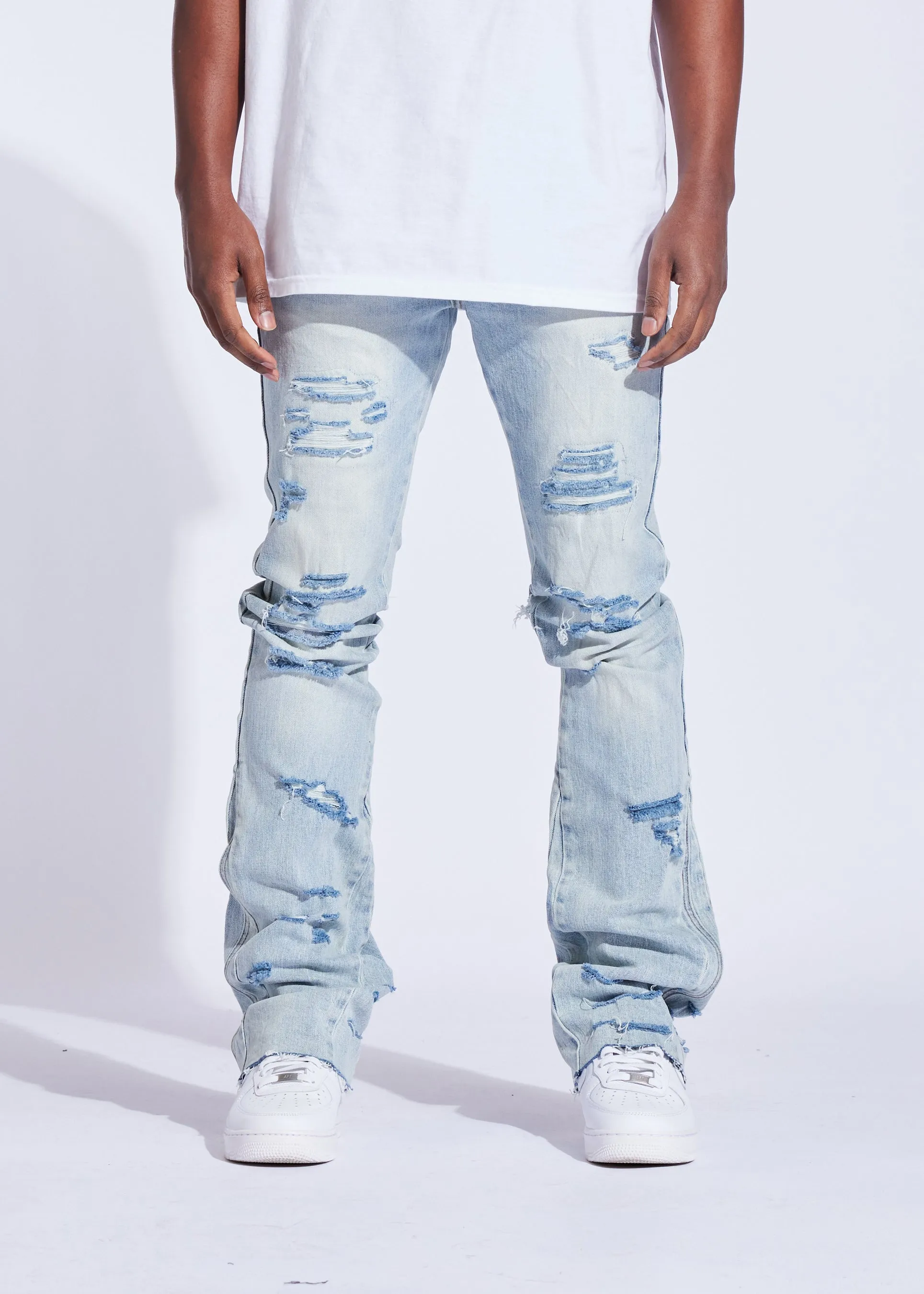 Arch Flare Denim (Light Distress)