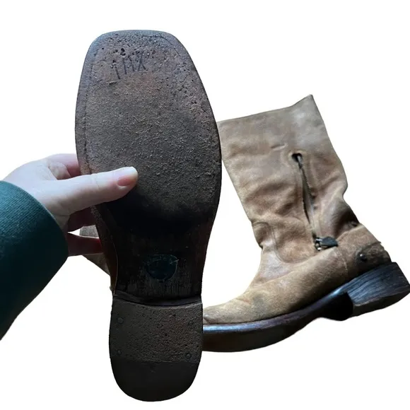 Ariat Square Toed Boys Cowboy Boots