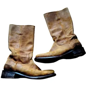 Ariat Square Toed Boys Cowboy Boots