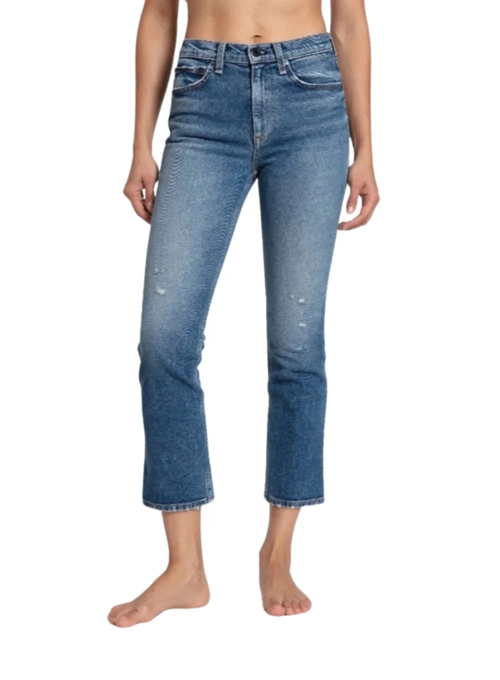 ASKK NY | Mid Rise Straight Jean
