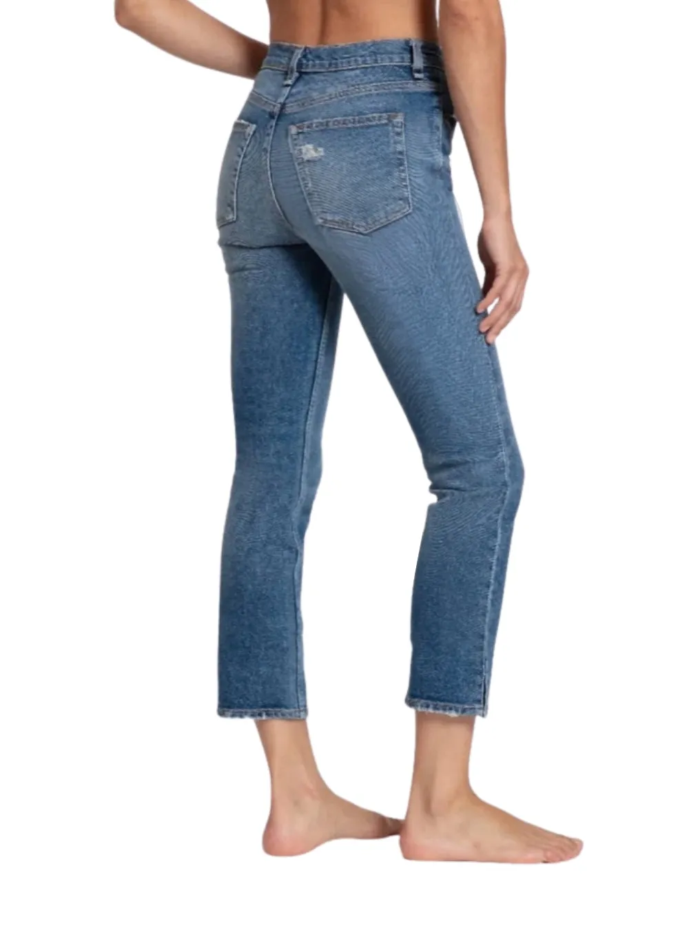 ASKK NY | Mid Rise Straight Jean