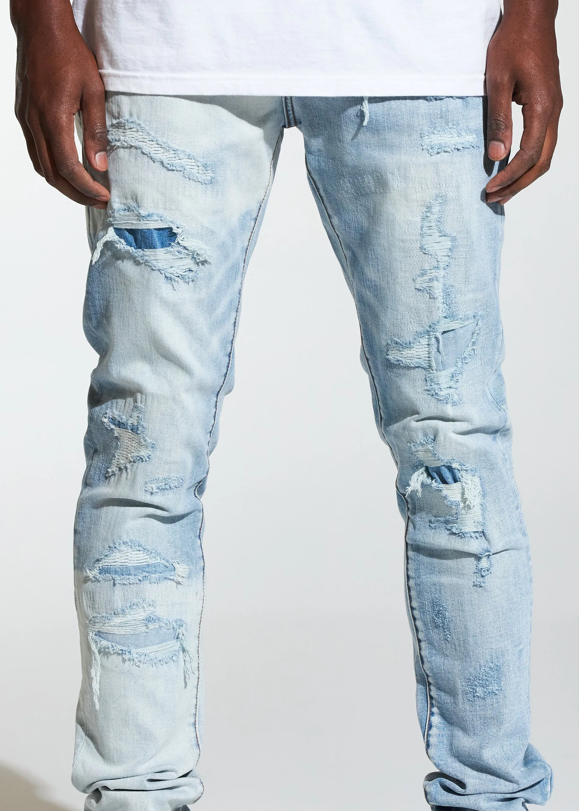 Atlantic Denim (Light Distressed)