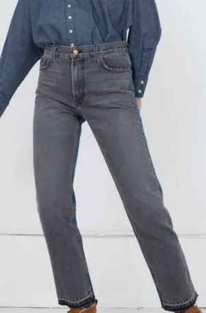 B Sides Arts Mid High Straight Jean