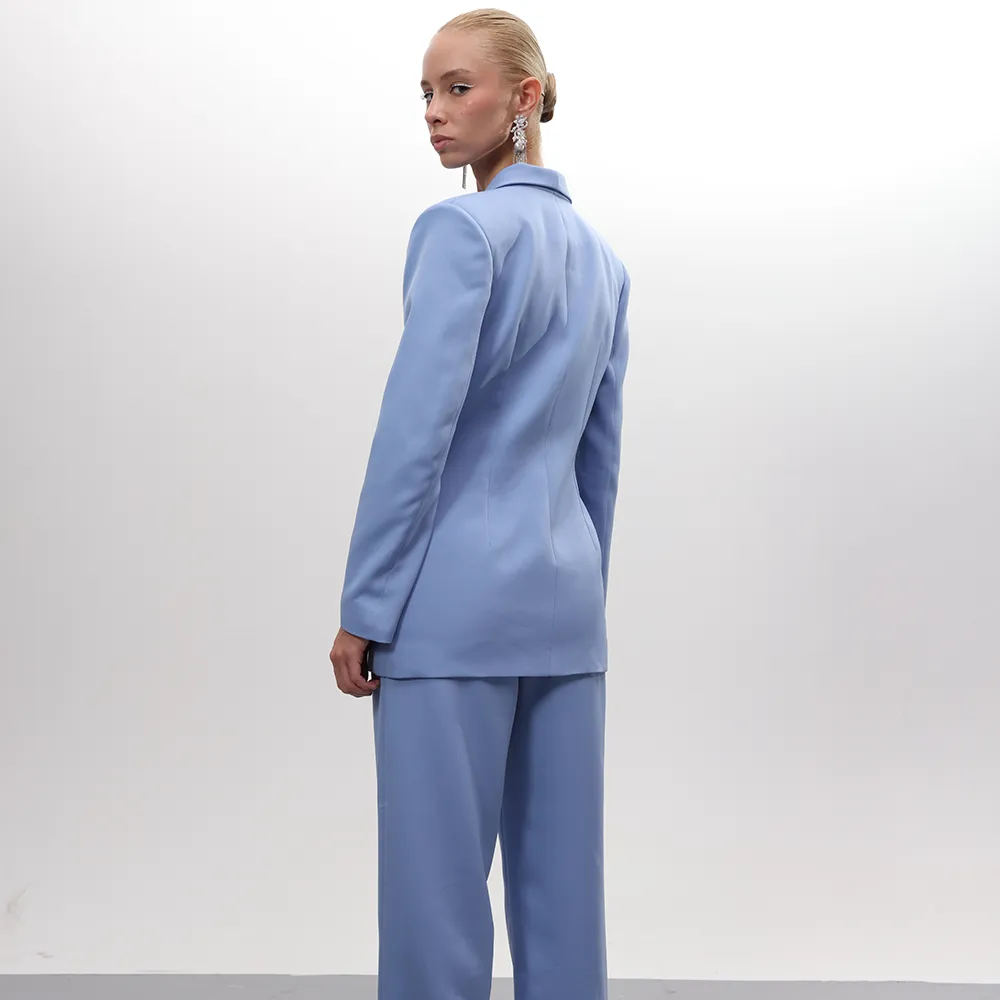 Baby Blue Hourglass Suit