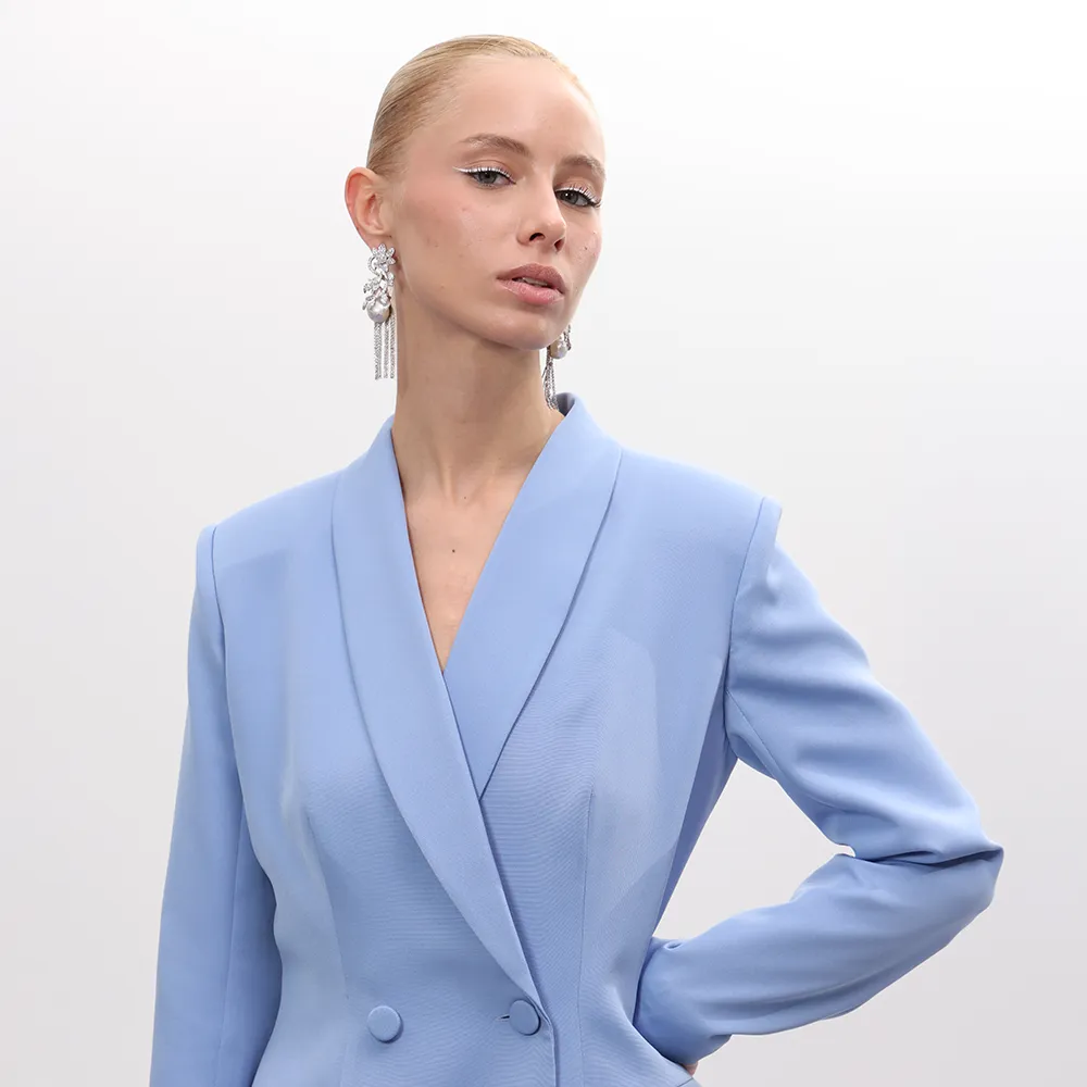 Baby Blue Hourglass Suit