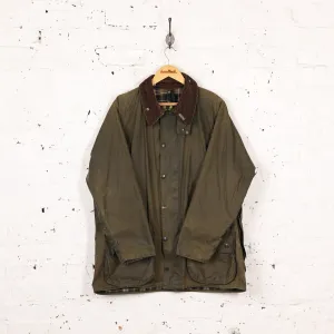 Barbour Beaufort Wax Jacket - Green - XL