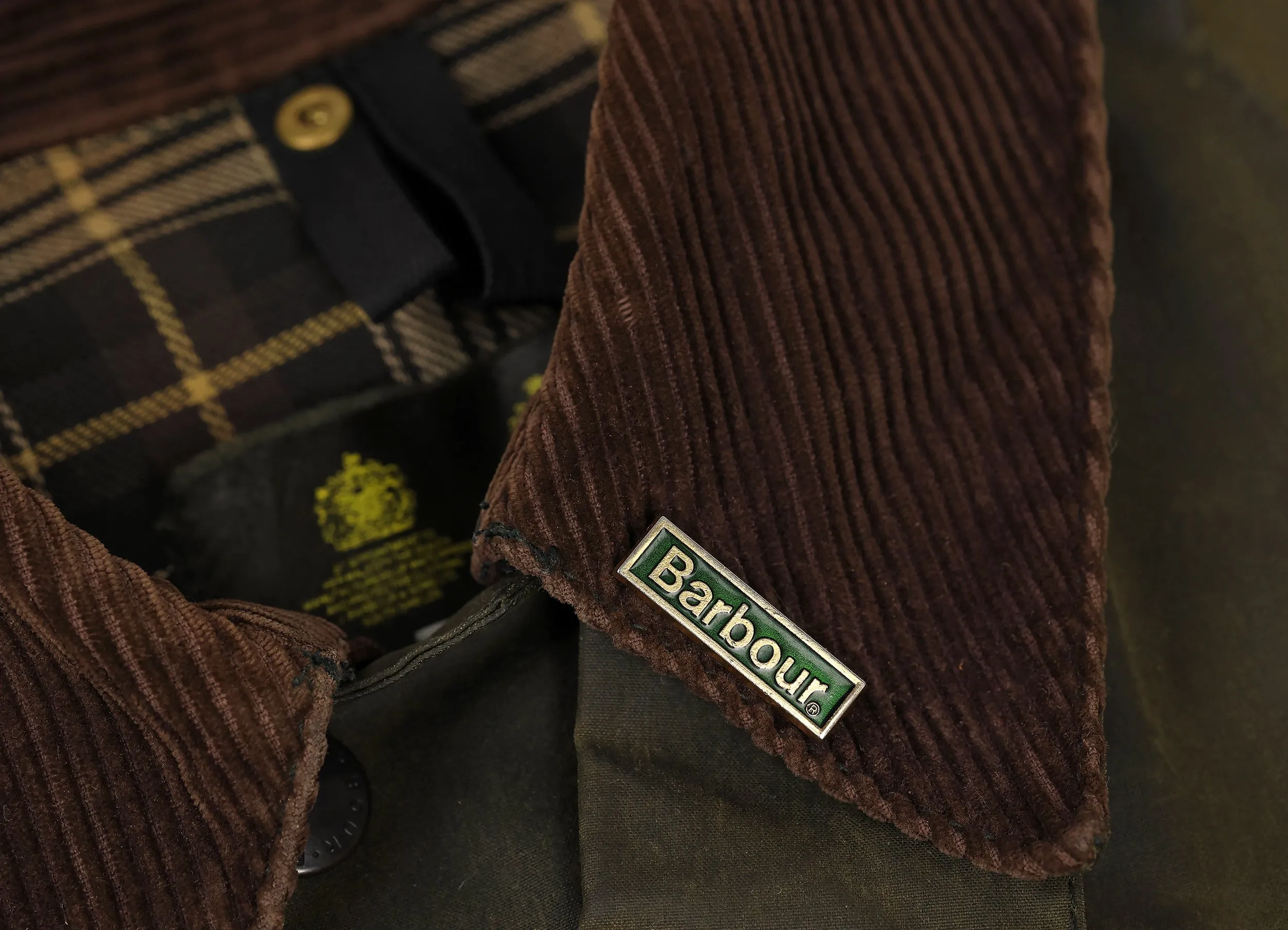 Barbour Beaufort Wax Jacket - Green - XL