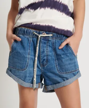 Bay Blue Shabby Boyfriend Short