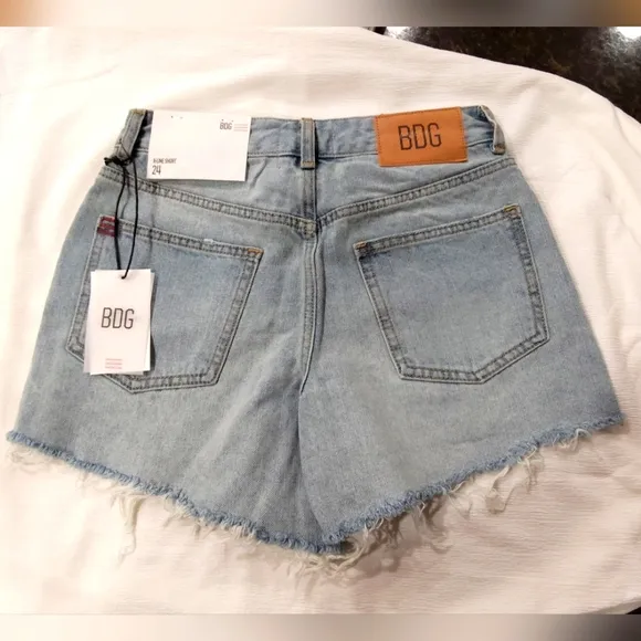 BDG A-Line Cutoff Denim Shorts