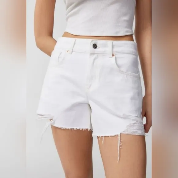 BDG A-Line Cutoff Denim Shorts