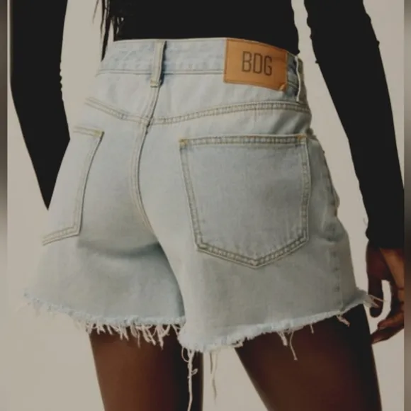 BDG A-Line Cutoff Denim Shorts