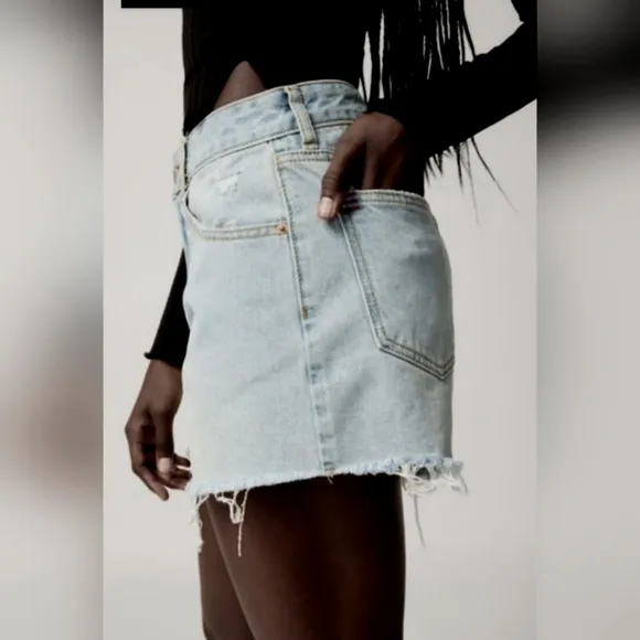 BDG A-Line Cutoff Denim Shorts