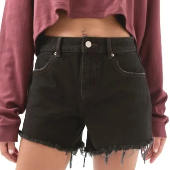 BDG A-Line Cutoff Denim Shorts