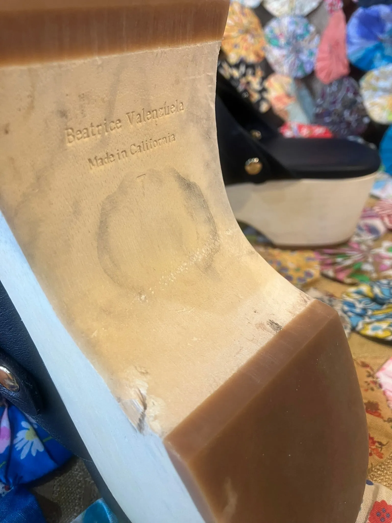 Beatrice Valenzuela Black Clogs