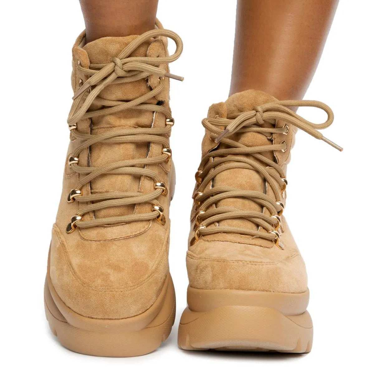 Bel-11 Lace Up Boots