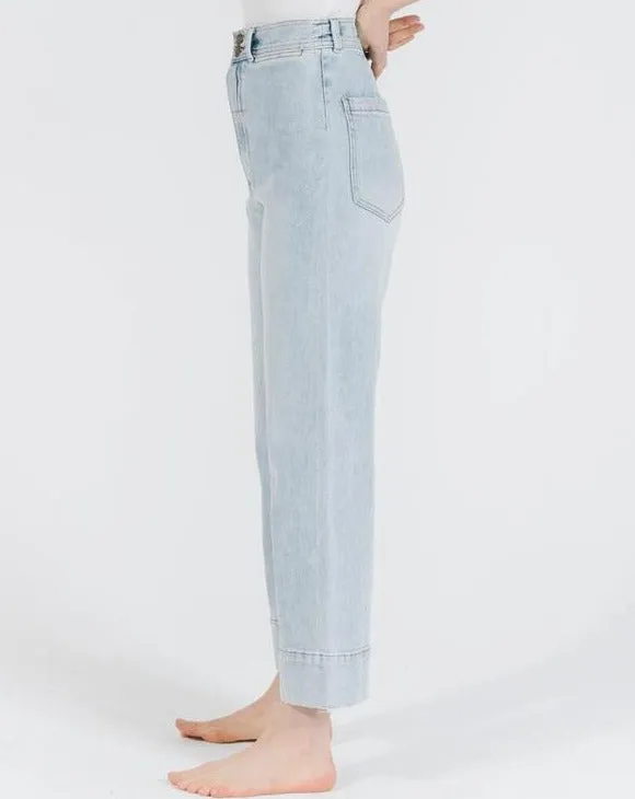 Belle Stretch Worn Blue