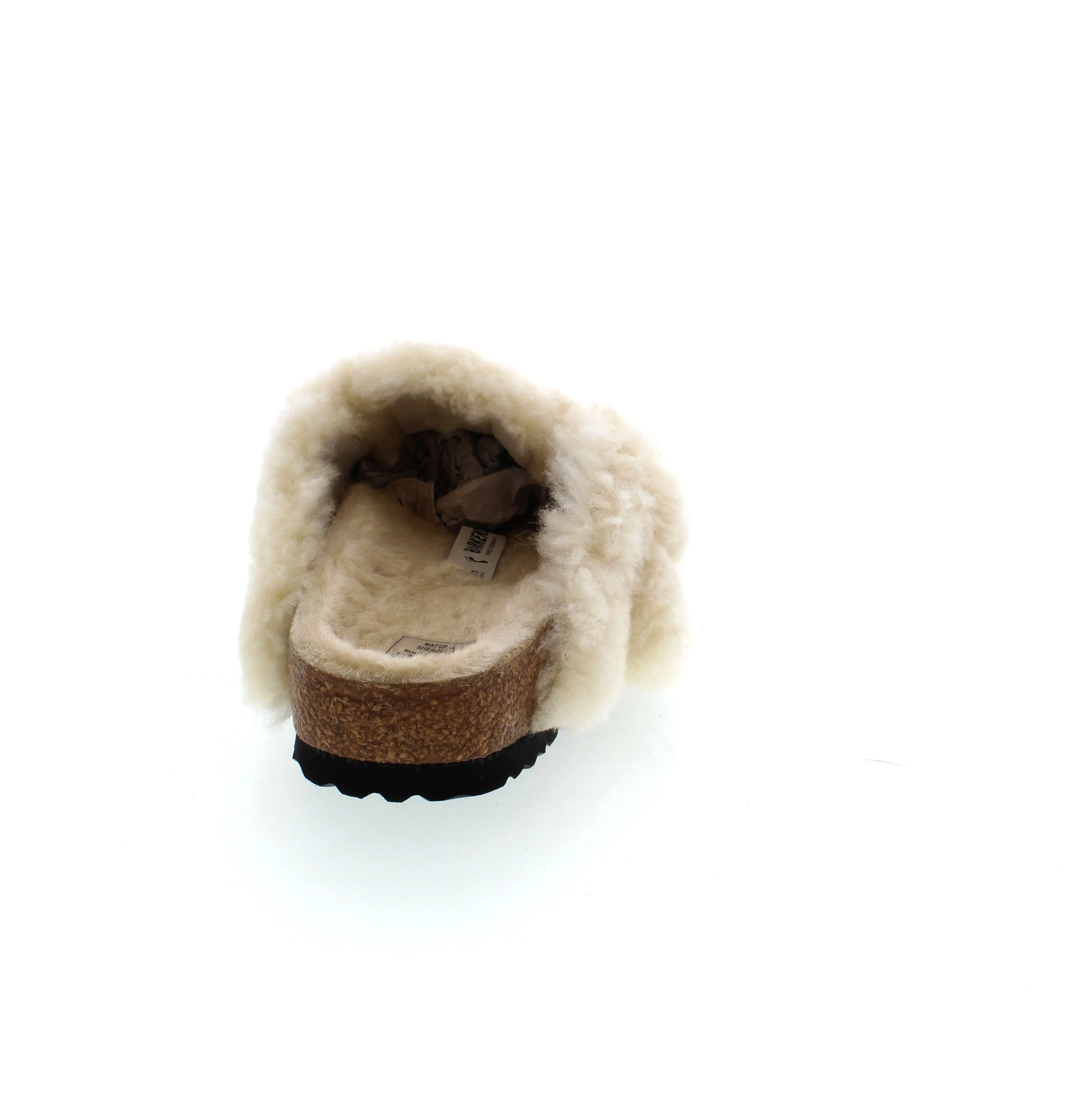 Birkenstock Boston Big Buckle - Eggshell
