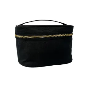 Black Brass Mini Train Case