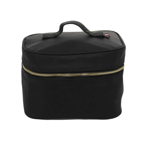 Black Brass Train Case