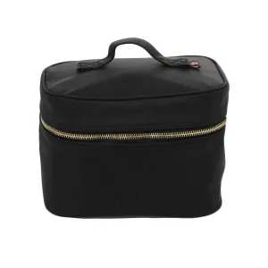 Black Brass Train Case
