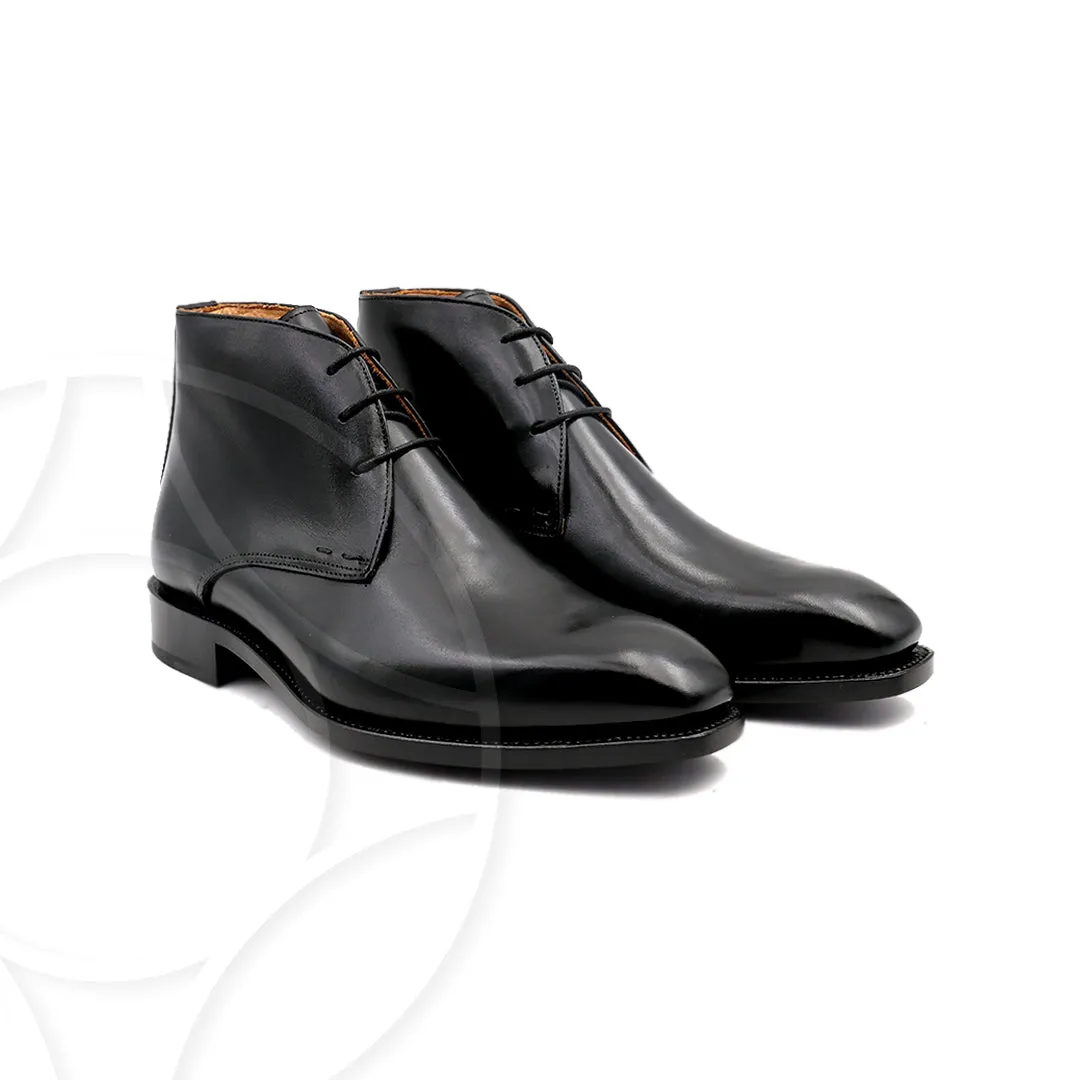 BLAKE Premium Chukka Ankle Boots, crafted in Hand Patina Leather