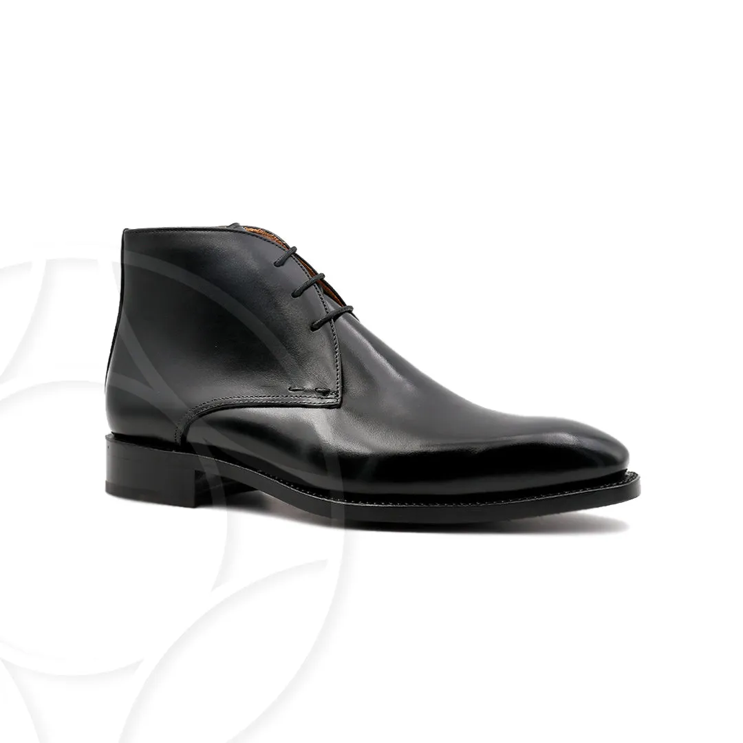 BLAKE Premium Chukka Ankle Boots, crafted in Hand Patina Leather