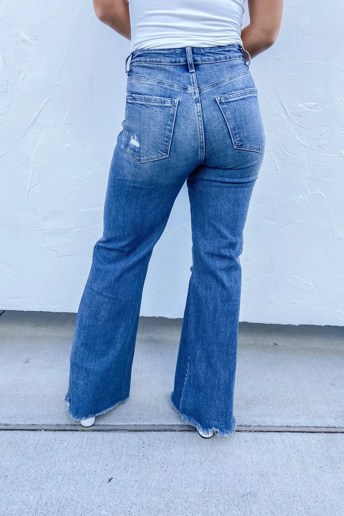 Blakeley Medium Wash Distressed Jeans
