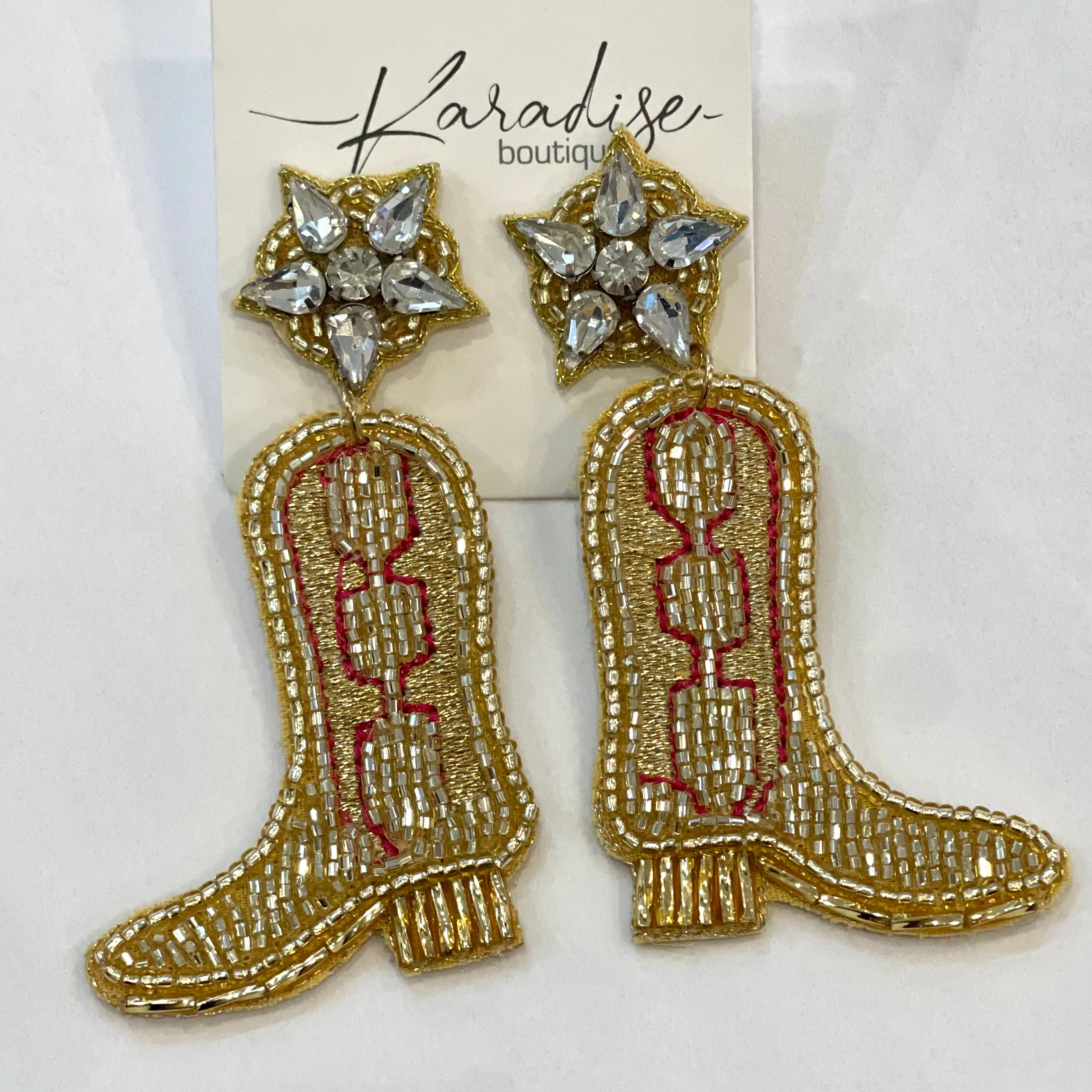Bling Bling Beaded Dangle Earring Kollection - FINAL SALE