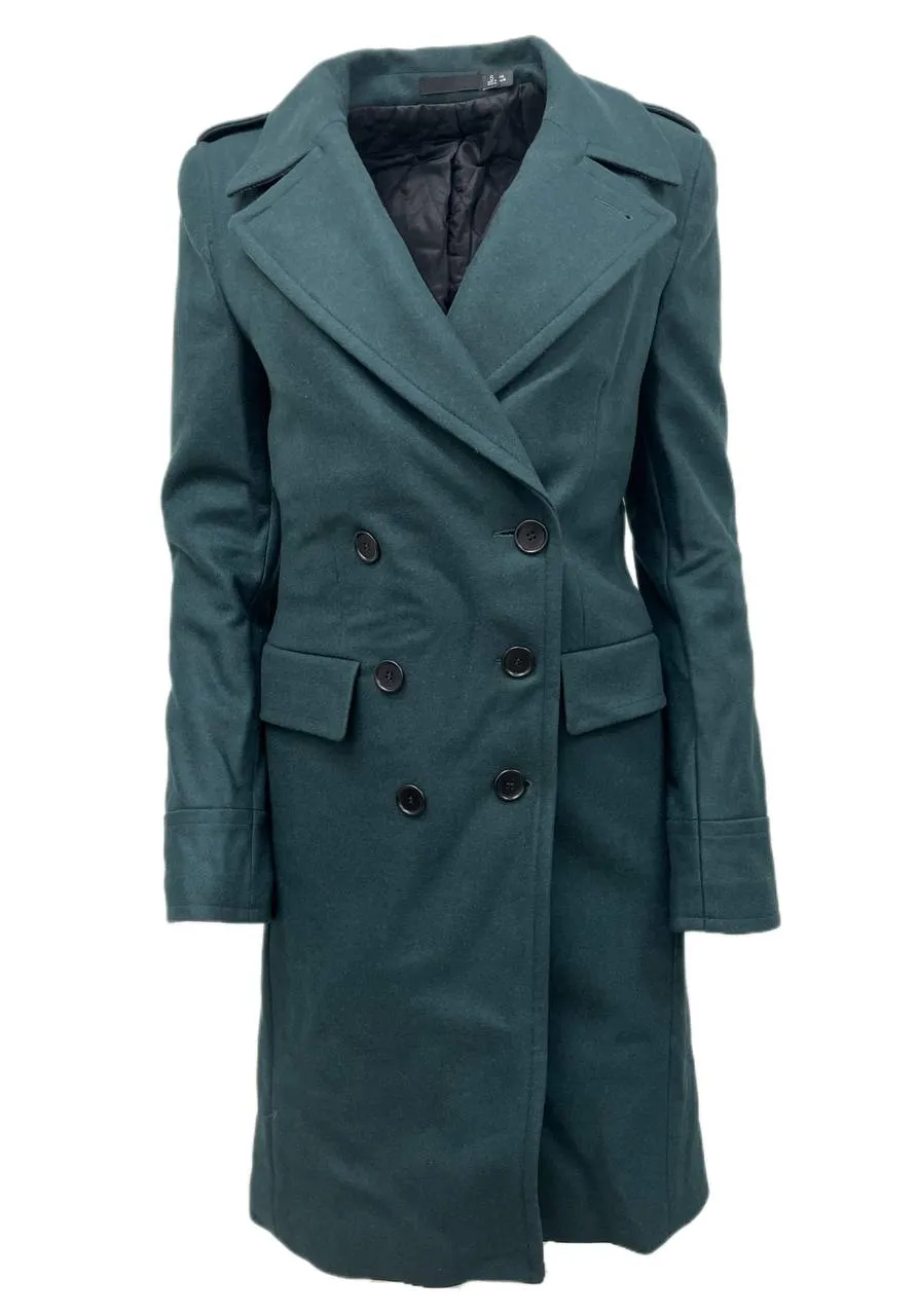 BLK DNM Women's Emerald Wool Coat 10 #WUW9401 NWT