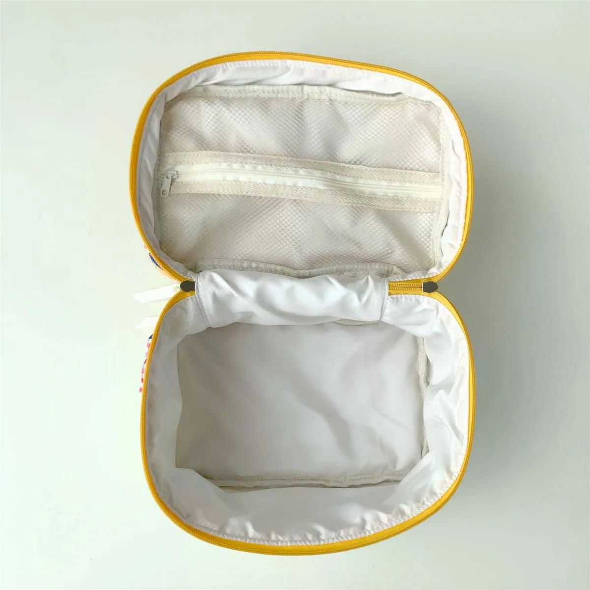 BLOCK PRINT QUILTED COSMETIC CONTAINERS BAG BULK_CWAB1032: TYPE2 / (OS) 1
