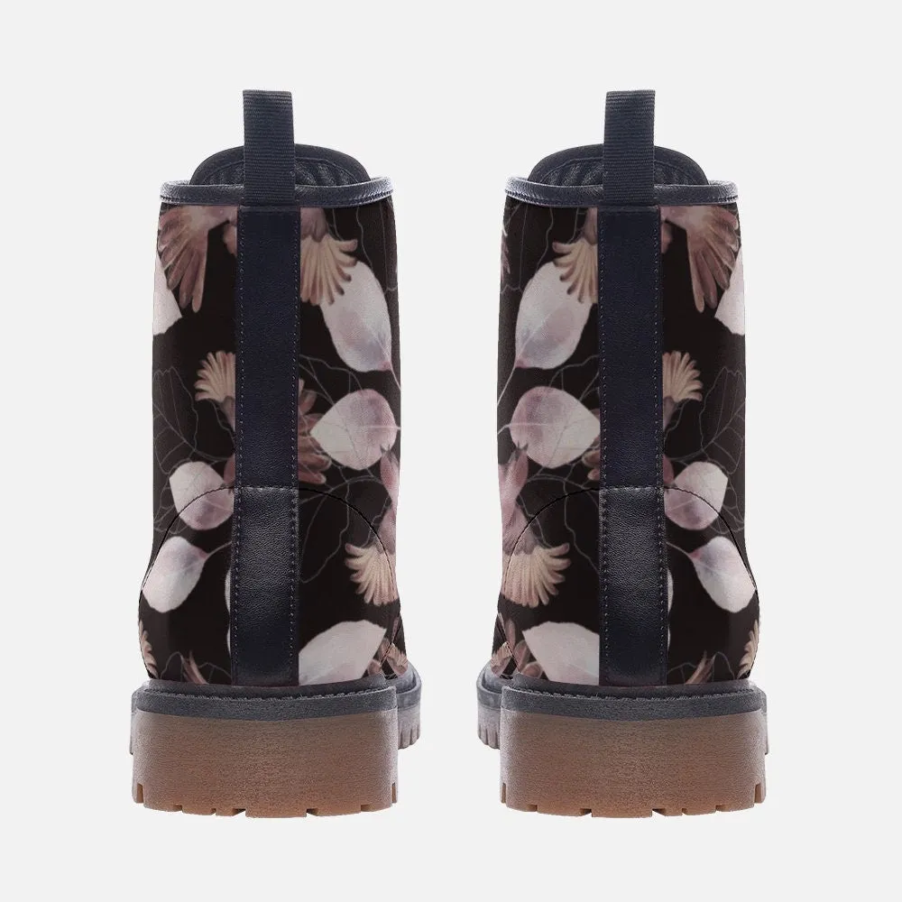 Boho Birds Vegan Leather Unisex Boots