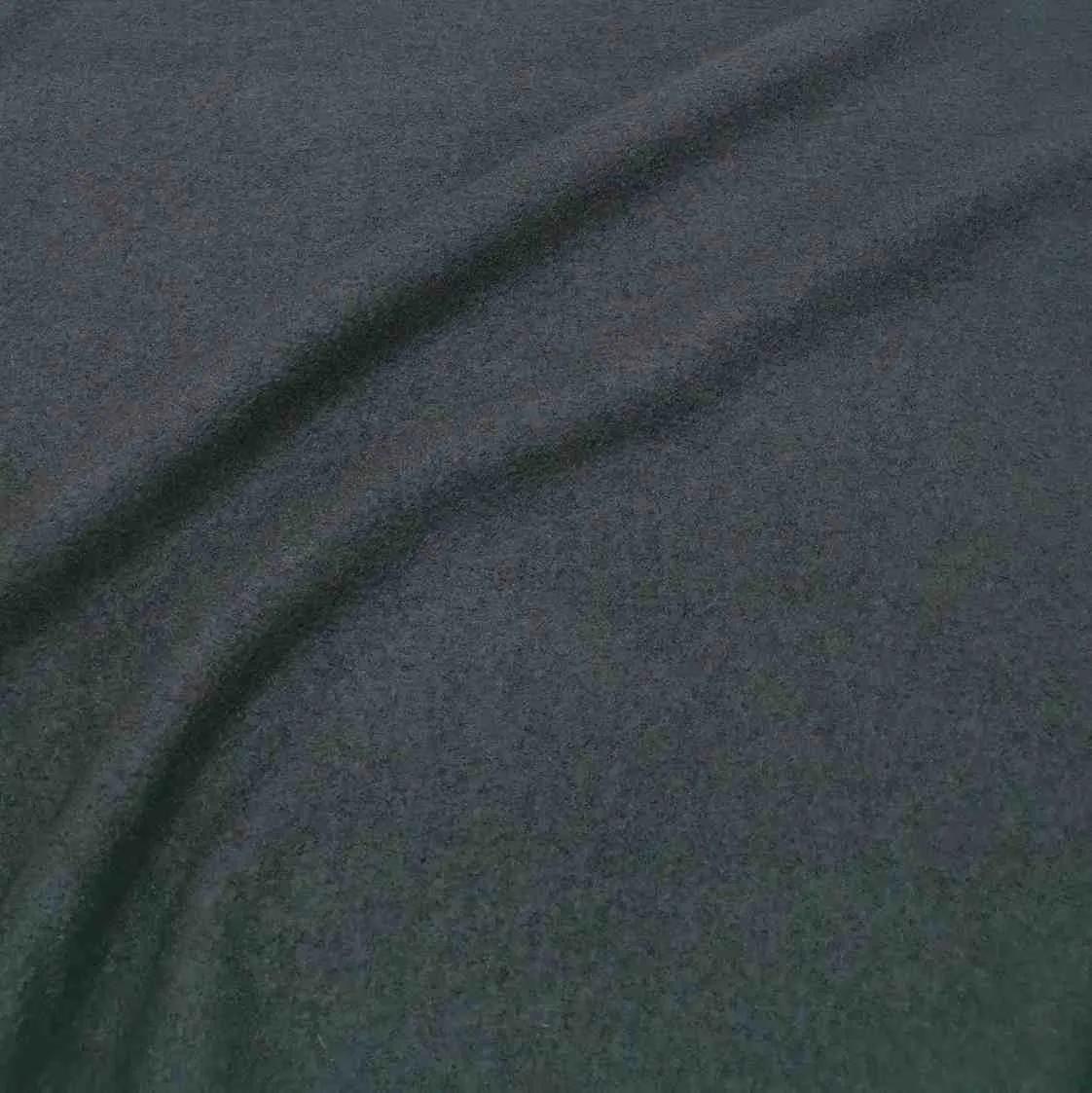Boiled Australian Merino Wool in Black