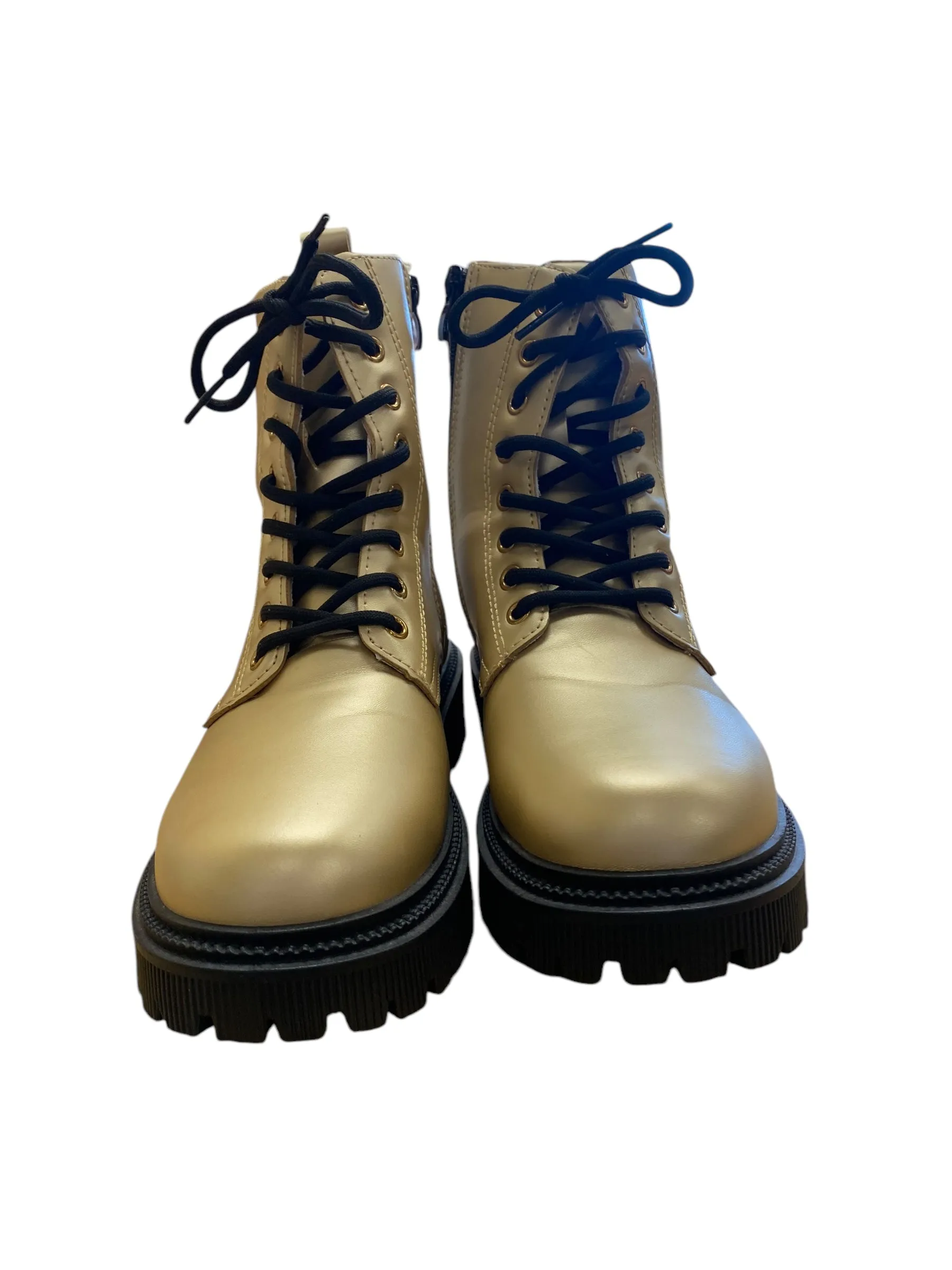 Boots Combat By Clothes Mentor In Gold, Size: 5
