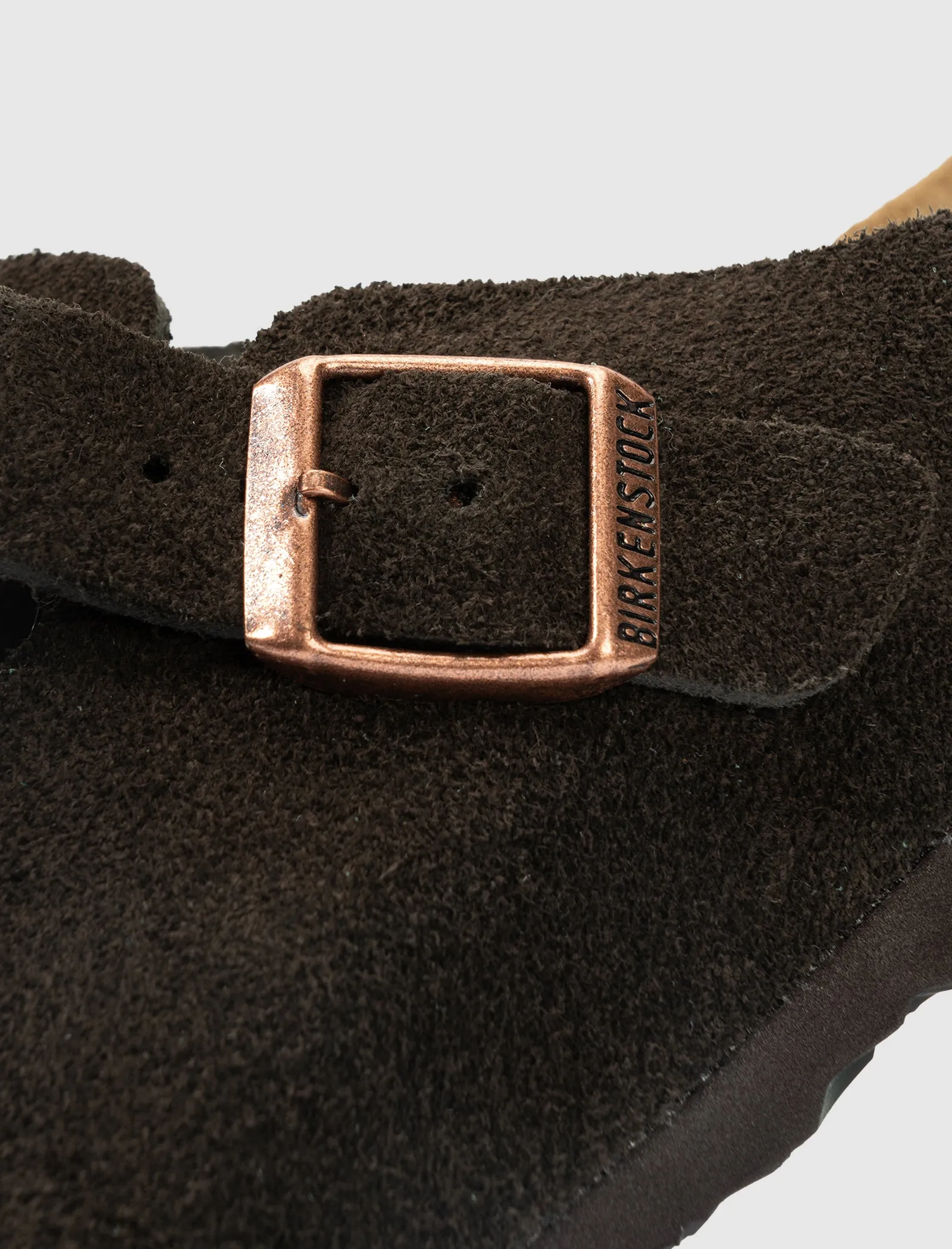 BOSTON SOFT FOOTBED SUEDE "MOCHA"