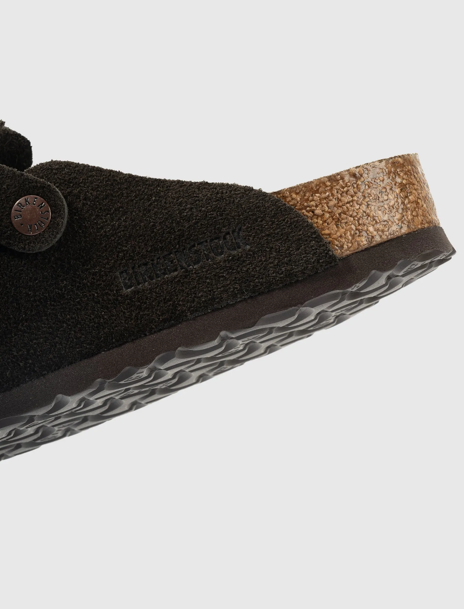 BOSTON SOFT FOOTBED SUEDE "MOCHA"