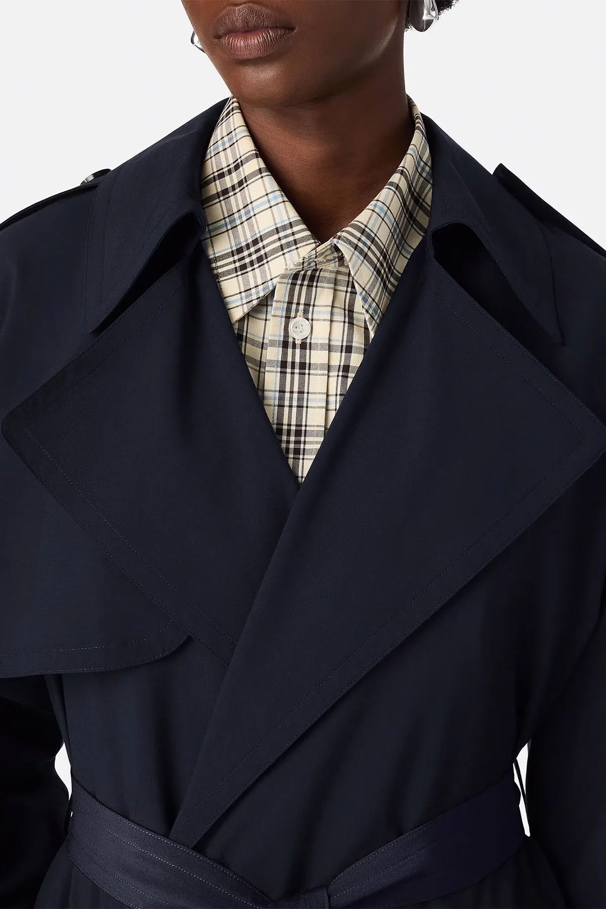 BOTTEGA VENETA | FINE WOOL TRENCH COAT