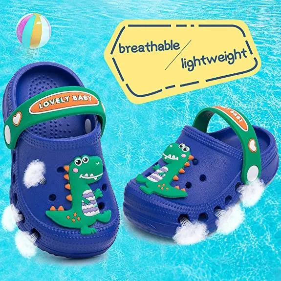 Boys Hollow Out Multi-way Wear Vented Clogs - FDs