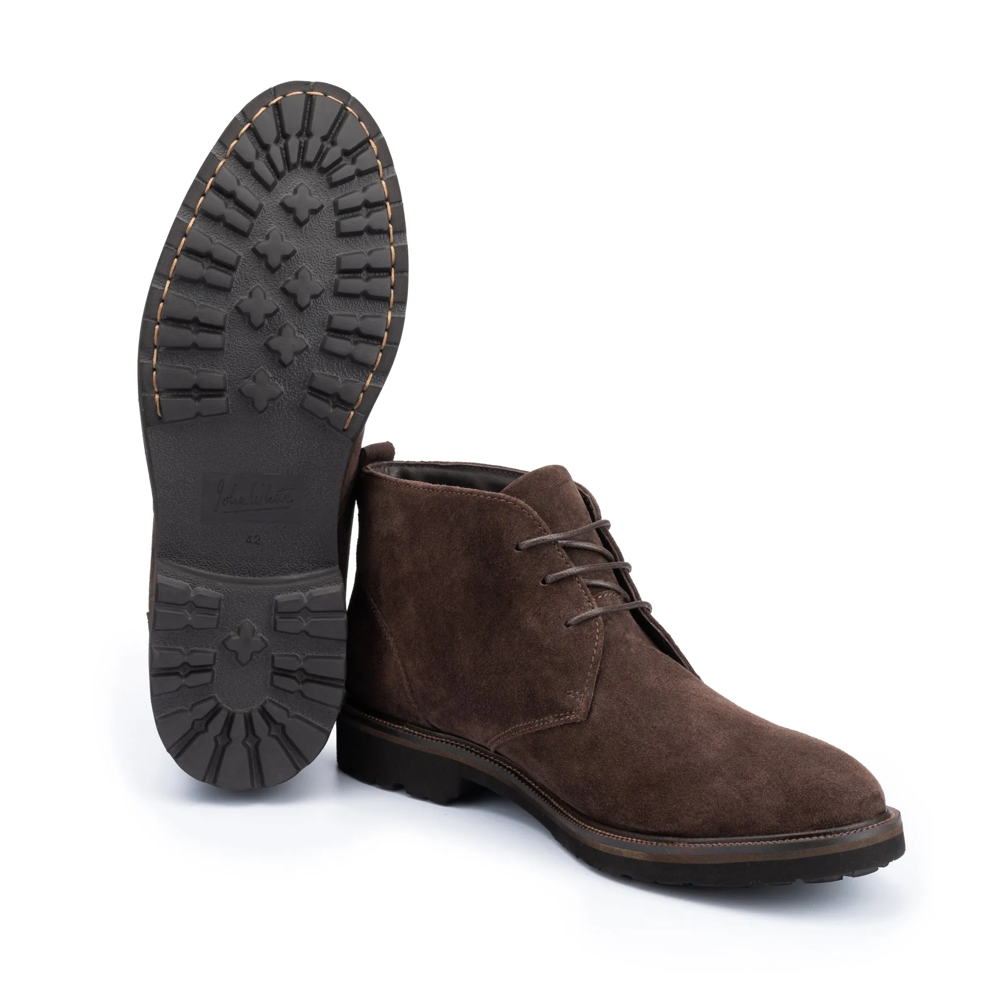 Braga Brown Suede Chukka Boots
