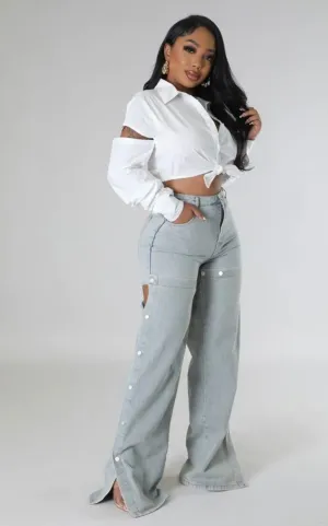 “Breakaway” Denim Jeans
