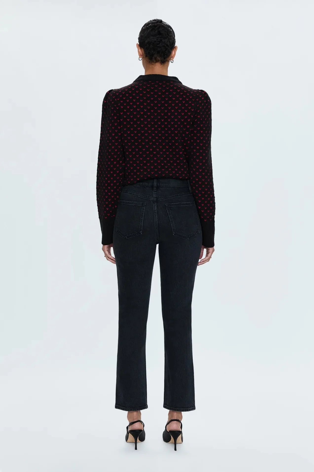 Bri High Rise Slim in Lodge by Pistola