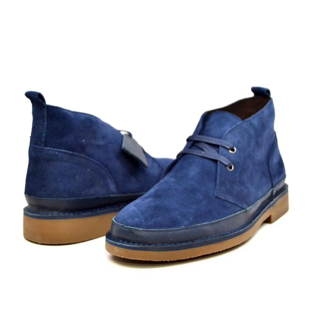 British Walkers Cambridge Men's Suede and Leather Ankle Boots