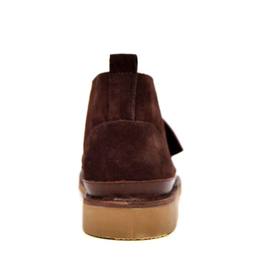 British Walkers Cambridge Men's Suede and Leather Ankle Boots