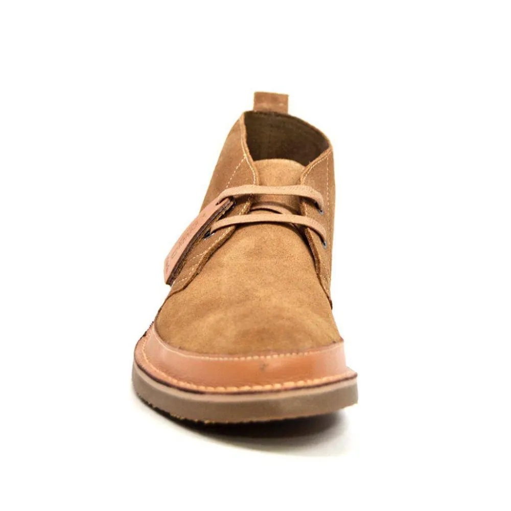 British Walkers Cambridge Men's Suede and Leather Ankle Boots