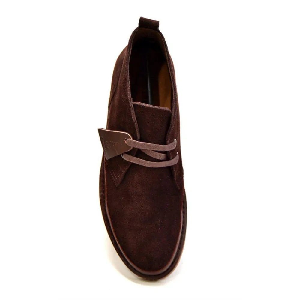 British Walkers Cambridge Men's Suede and Leather Ankle Boots