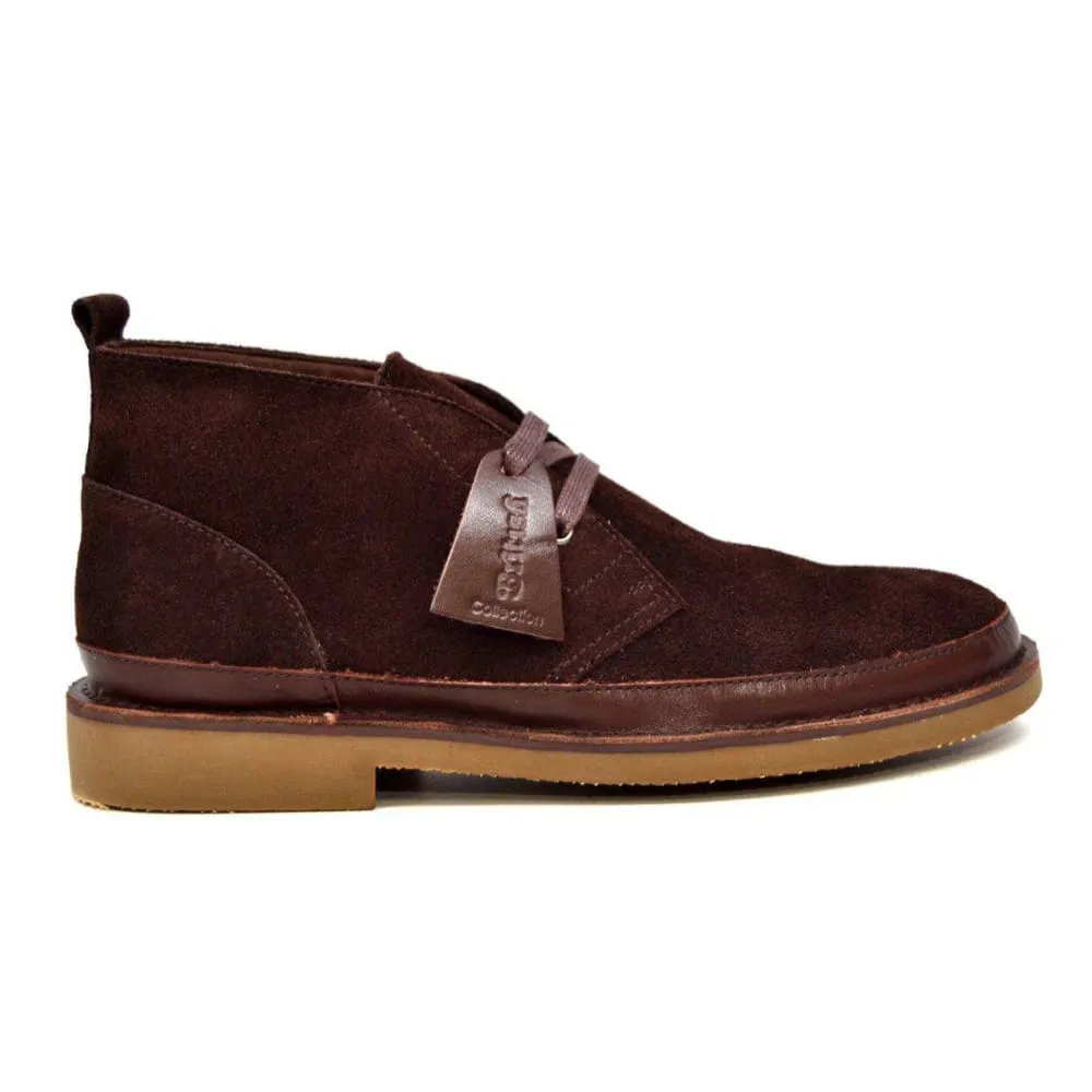 British Walkers Cambridge Men's Suede and Leather Ankle Boots
