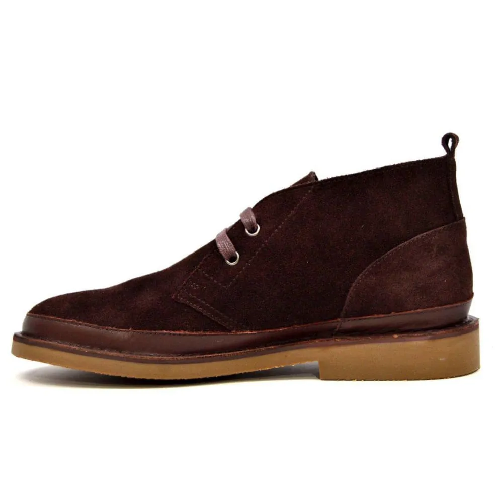 British Walkers Cambridge Men's Suede and Leather Ankle Boots