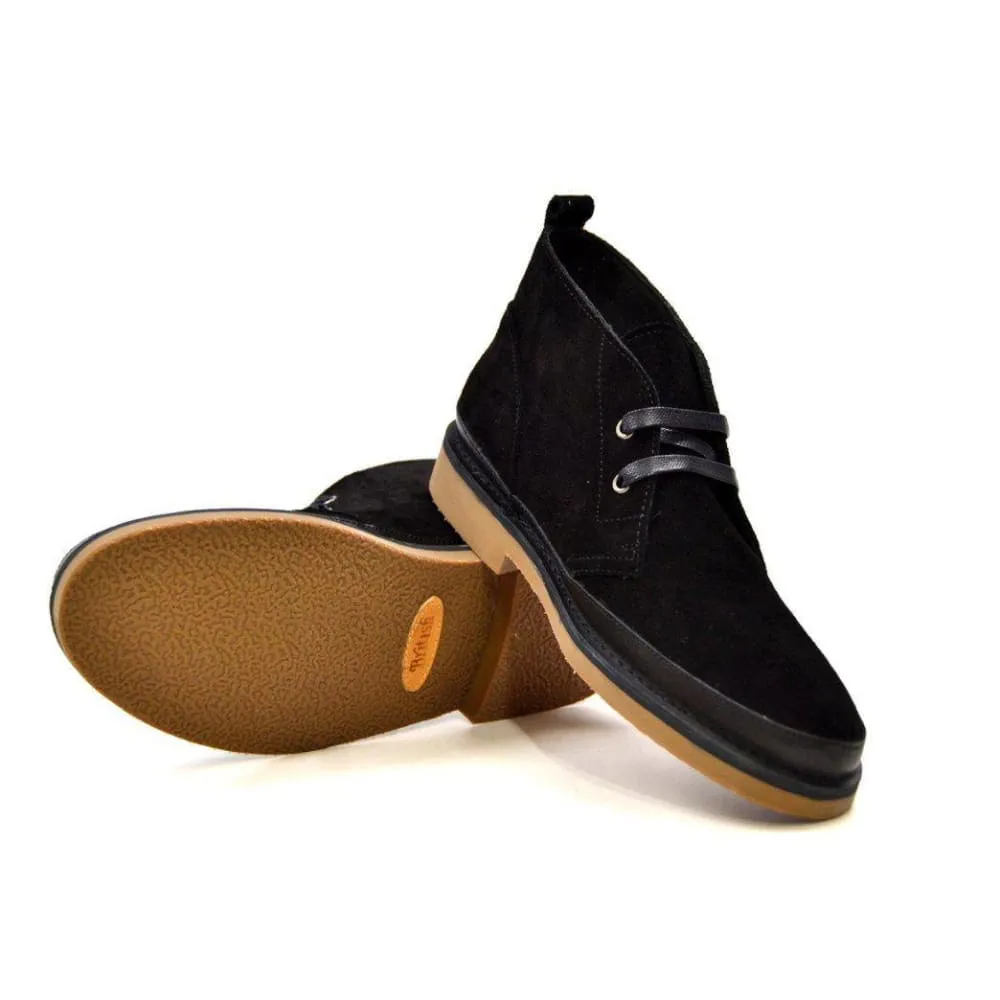 British Walkers Cambridge Men's Suede and Leather Ankle Boots