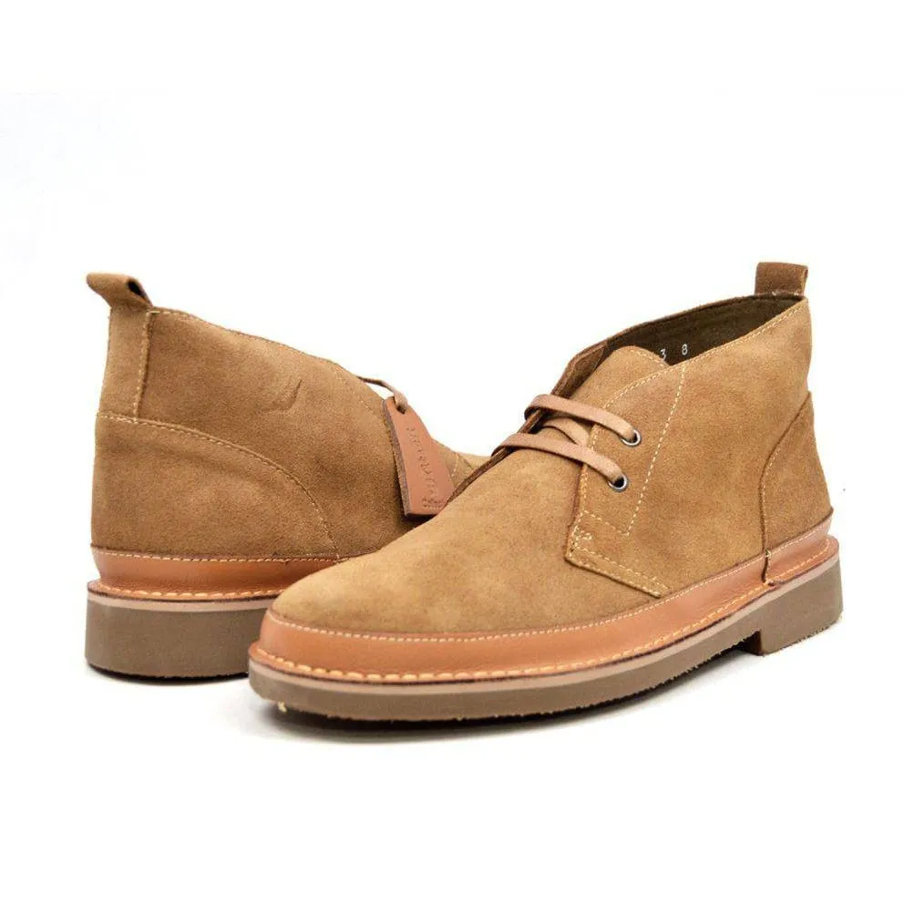 British Walkers Cambridge Men's Suede and Leather Ankle Boots