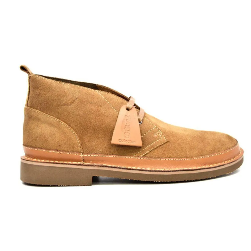 British Walkers Cambridge Men's Suede and Leather Ankle Boots
