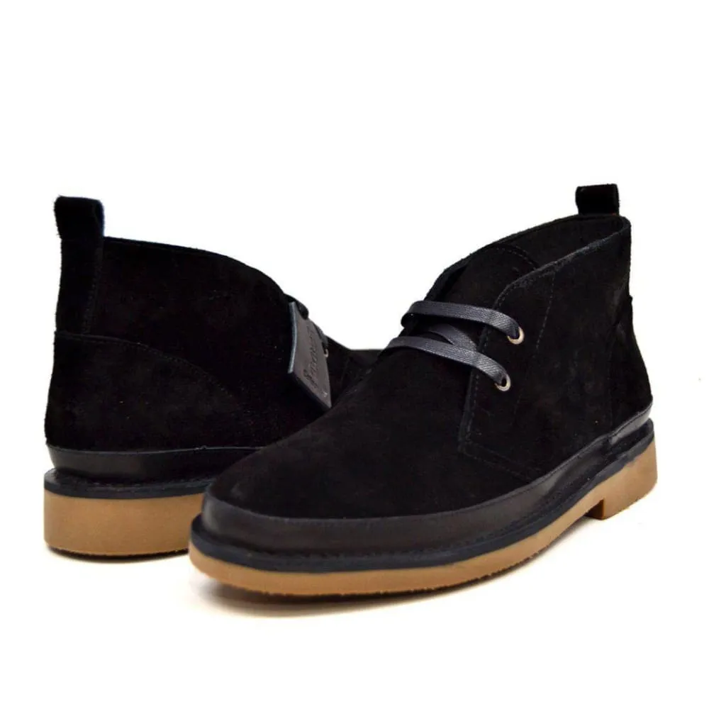 British Walkers Cambridge Men's Suede and Leather Ankle Boots